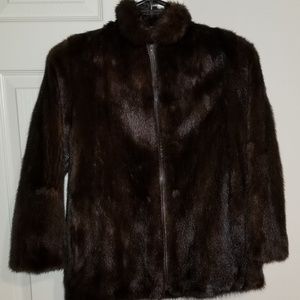 Girl Mink Coat